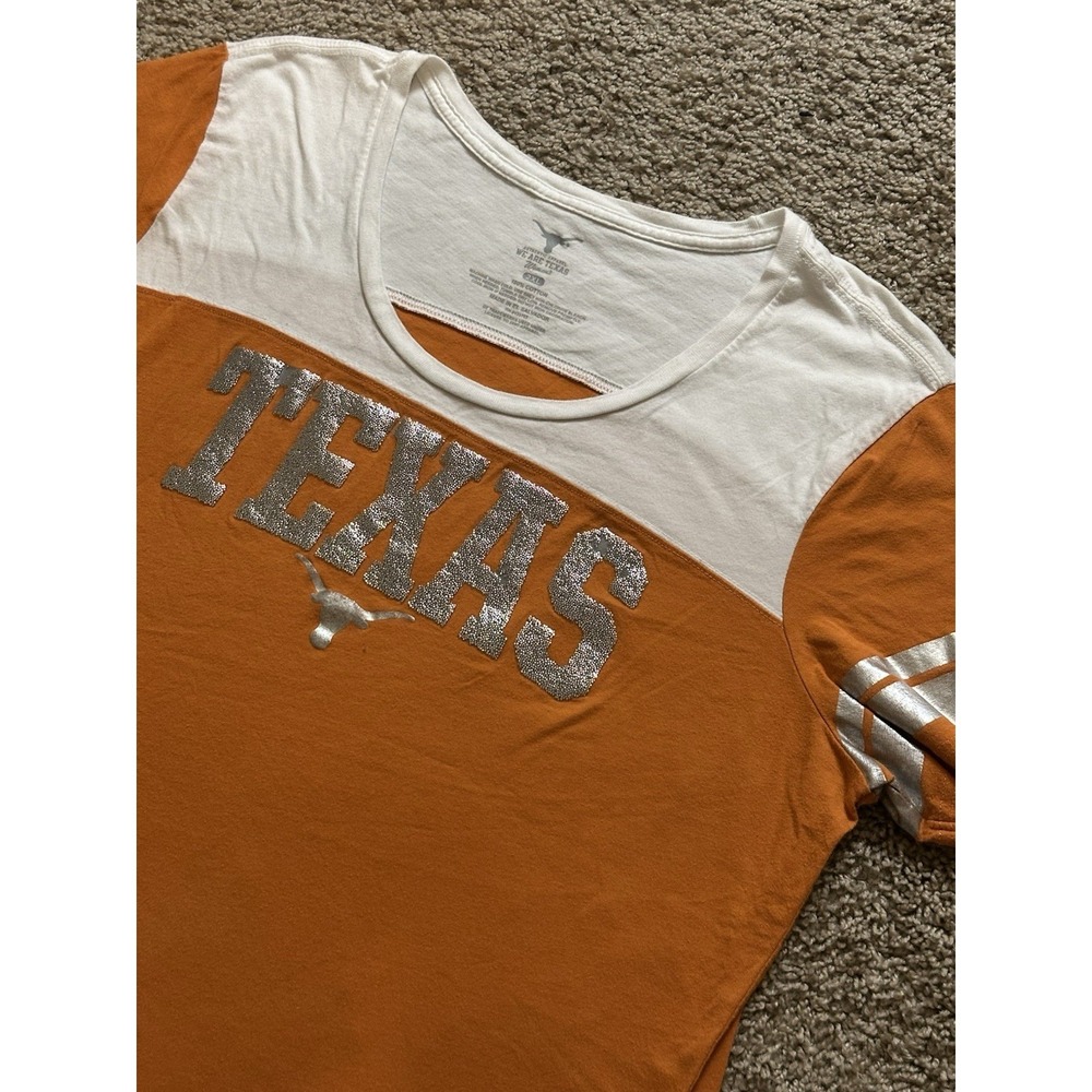 Women's NCAA Texas Longhorns Short Sleeve Shirt - XXL